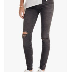 Madewell Maternity Skinny Jeans (Black Sea) NWT